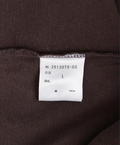 L.H.P(エルエイチピー)の「DankeSchon/ダンケシェーン/OVERDYE LIGHTFIELD S/S TEE(Tシャツ/カットソー・メンズ・ブラック・L/M)」の14枚目の写真