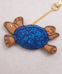 artipur COTTAGE（アルティプールコテージ）の「TKK : ザリ刺繍キーホルダー　キーチェーン　ZARI EMBOIDERY　バッグチャーム（チャーム）」