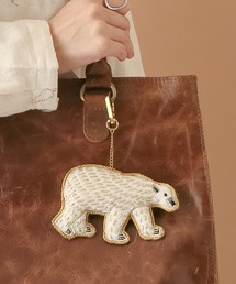 artipur COTTAGE（アルティプールコテージ）の「TKK : ザリ刺繍キーホルダー　キーチェーン　ZARI EMBOIDERY　バッグチャーム（チャーム）」