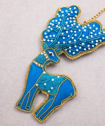 COMMON WARE（コモンウェアー）の「TKK : ザリ刺繍キーホルダー　ZARI EMBOIDERY（キーホルダー）」