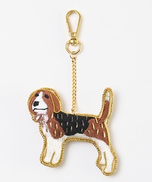 COMMON WARE（コモンウェアー）の「TKK : ザリ刺繍キーホルダー　キーチェーン　ZARI EMBOIDERY（キーホルダー）」