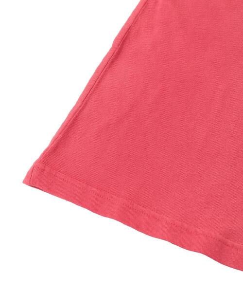 CONVERSE TOKYO(コンバーストウキョウ)の「PIGMENT DYED PATCH LONGSLEEVE TEE(Tシャツ/カットソー・レディース・レッド/ホワイト/ブラック・SMALL/MEDIUM)」の22枚目の写真