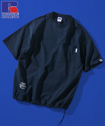 FREAK'S STORE MENS�i�t���[�N�X�X�g�A�����Y�j�́u����W�J RUSSEL ATHLETIC×FREAK�fS STORE/���b�Z���A�X���e�B�b�N �ʒ� �r�b�O�V���G�b�g �w���R�[�h �|�P�b�gT�V���c / �z�������iT�V���c/�J�b�g�\�[�j�v