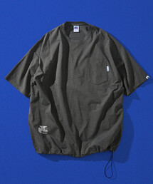 FREAK'S STORE（フリークスストア）の「限定展開 RUSSELL ATHLETIC×FREAK'S STORE ラッセル アスレチック 別注 ビッグシルエット ヘムコード ポケット Tシャツ 吸湿速乾（Tシャツ/カットソー）」