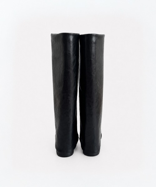 CANAL JEAN(キャナルジーン)の「EPURE MILOフォールディングロングブーツ(ブーツ・レディース・ブラック・23.5/24/24.5)」の14枚目の写真