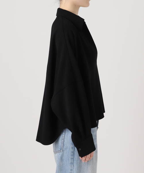 plage（プラージュ）の「《追加》GEORGETTE SKIPPER ブラウス（シャツ/ブラウス・レディース・ベージュ/ホワイト/ブラック・FREE）」の5枚目の写真