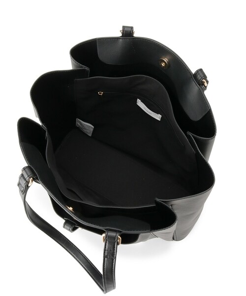 ITS'DEMO（イッツデモ）の「＜かるバッグ＞縦型A4トート（トートバッグ・レディース・ブラック/アイボリー/ベージュ・00）」の20枚目の写真