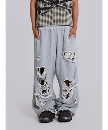 Bling Leads（ブリングリーズ）の「【Bls】 【ZM】【Bling Leads】ダメージ加工 スウェットパンツ（スウェットパンツ）」