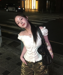 LOTSYOU（ロッツユー）の「lotsyou_Ella Blouse White（シャツ/ブラウス）」