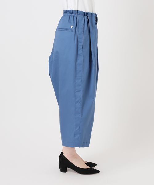 CALMER(カルメール)の「Cotton Cropped PT/ コットンクロップドパンツ(その他パンツ・レディース・ホワイト/ブルー・2/1)」の12枚目の写真