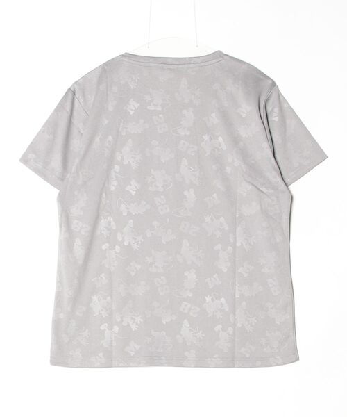 Disney(ディズニー)の「【DISNEY/ディズニー】胸ワンポイントキャラクター総柄DRYメッシュ半袖Tシャツ(吸水速乾)(Tシャツ/カットソー・レディース・杢グレー/ブラック/ライム/ピンク・MEDIUM/LARGE)」の5枚目の写真