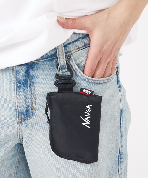 NANGA（ナンガ）の「【NANGA/ナンガ】N2502-3I304Z / コインケース / ミニ財布 / 薄型 スリム（コインケース・メンズ・ブラック/カーキ・フリー）」の5枚目の写真