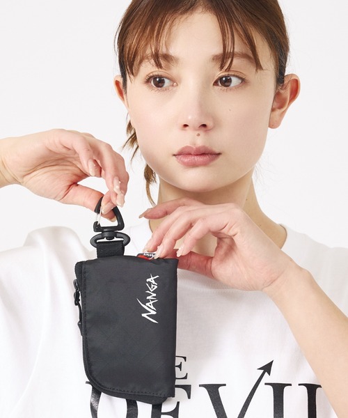 NANGA（ナンガ）の「【NANGA/ナンガ】N2502-3I304Z / コインケース / ミニ財布 / 薄型 スリム（コインケース・メンズ・ブラック/カーキ・フリー）」の4枚目の写真