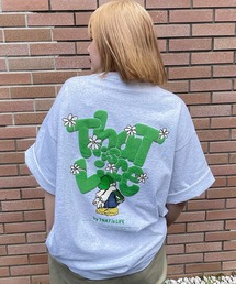 That's life（ザッツライフ）の「HEAVY WEIGHT 7.1oz "FLOWER BOY" LOGO TEE 夏服 ビッグシルエット ヘビーウェイト 綿100% 肉厚生地（Tシャツ/カットソー）」