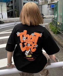 That's life（ザッツライフ）の「HEAVY WEIGHT 7.1oz "FLOWER BOY" LOGO TEE 夏服 ビッグシルエット ヘビーウェイト 綿100% 肉厚生地（Tシャツ/カットソー）」