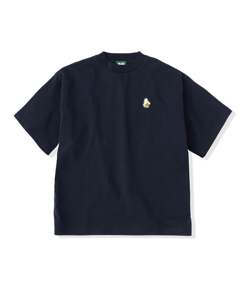 That's life(ザッツライフ)の「HEAVY WEIGHT 7.1oz "FLOWER BOY" LOGO TEE 夏服 ビッグシルエット ヘビーウェイト 綿100% 肉厚生地(Tシャツ/カットソー・メンズ・ホワイト/グレー/ブラック/ネイビー・X-LARGE/LARGE/MEDIUM/SMALL)」の14枚目の写真