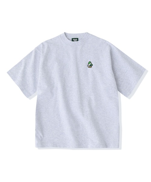 That's life(ザッツライフ)の「HEAVY WEIGHT 7.1oz "FLOWER BOY" LOGO TEE 夏服 ビッグシルエット ヘビーウェイト 綿100% 肉厚生地(Tシャツ/カットソー・メンズ・ホワイト/グレー/ブラック/ネイビー・X-LARGE/LARGE/MEDIUM/SMALL)」の16枚目の写真