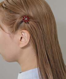 バレッタ/ヘアクリップ（レッド/赤色系）ファッション通販 - ZOZOTOWN