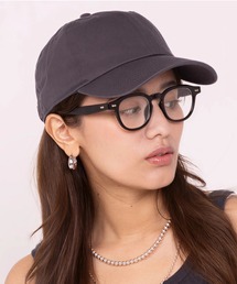 STYLEBLOCK（スタイルブロック）の「【newhattan/ニューハッタン】STONE WASHED TWILL CAP 無地 ストーンウォッシュ ツイル ローキャップ 帽子 ユニセックス（キャップ）」
