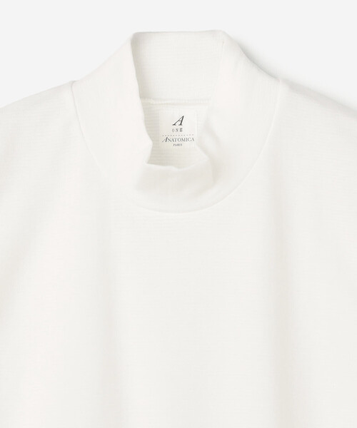 ANATOMICA(アナトミカ)の「ANATOMICA | モックネック スリーブレスTシャツ WOMEN(Tシャツ/カットソー・レディース・ブラック/ホワイト・ONE)」の11枚目の写真