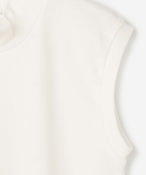 ANATOMICA(アナトミカ)の「ANATOMICA | モックネック スリーブレスTシャツ WOMEN(Tシャツ/カットソー・レディース・ブラック/ホワイト・ONE)」の12枚目の写真