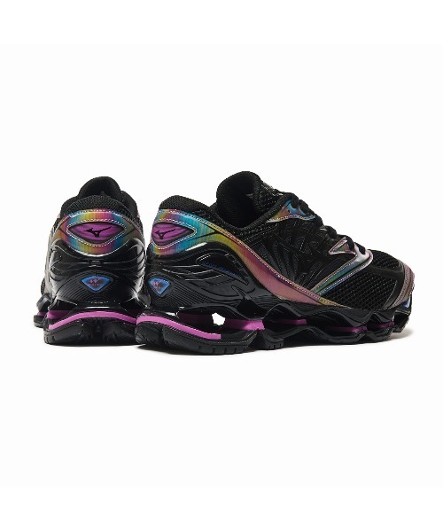 MIZUNO(ミズノ )の「MIZUNO WAVE PROPHECY LS(ミズノ ウェーブプロフェシー LS)(スニーカー・メンズ・パープル系/オレンジ系・25.5cm/26cm/26.5cm/27cm/27.5cm/28cm/28.5cm/29cm/29.5cm/30cm)」の3枚目の写真