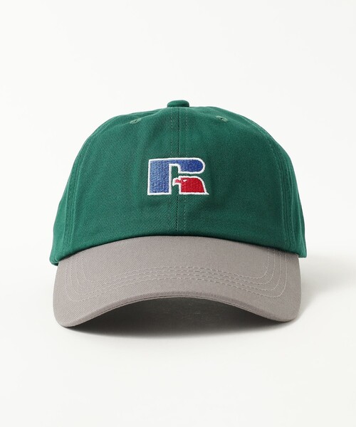Russell Athletic（ラッセルアスレティック）の「【EXCLUSIVE】RUSSELL ATHLETIC / 刺繍 2トーン キャップ（キャップ・レディース・グリーン/ネイビー・ONE SIZE）」の8枚目の写真