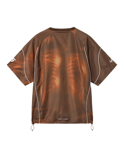 PHYPS MOTORCYCLE(フィップスモーターサイクル)の「Nylon X-Ray Racing Short Sleeve Red(Tシャツ/カットソー・レディース・その他・SMALL/MEDIUM/LARGE/X-LARGE)」の3枚目の写真