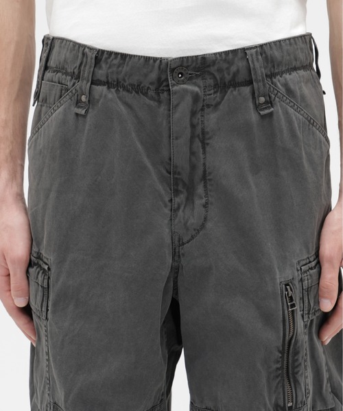 AVIREX（アヴィレックス）の「PIGMENT CARGO SHORTS / ピグメント カーゴ ショートパンツ / AVIREX / アヴィレックス（カーゴパンツ・メンズ・ブラック/オリーブ/グリーン系カモフラージュ/カーキ・MEDIUM/LARGE/X-LARGE/XX-LARGE）」の13枚目の写真
