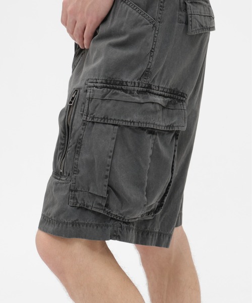 AVIREX（アヴィレックス）の「PIGMENT CARGO SHORTS / ピグメント カーゴ ショートパンツ / AVIREX / アヴィレックス（カーゴパンツ・メンズ・ブラック/オリーブ/グリーン系カモフラージュ/カーキ・MEDIUM/LARGE/X-LARGE/XX-LARGE）」の16枚目の写真