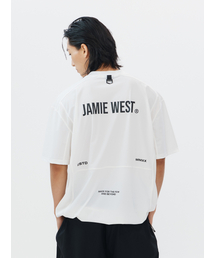 JAMIE WEST（ジェイミーウエスト）の「[JWGC] エッセンシャルパフォーマンスモックネックTシャツ (ホワイト)（Tシャツ/カットソー）」