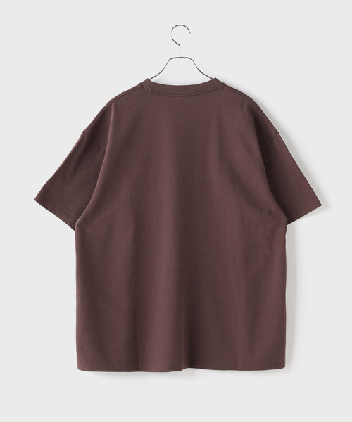 BRAIN DEAD（ブレインデット）の「BRAIN DEAD / ブレインデッド TIME IS NIGH T-SHIRT（Tシャツ/カットソー・メンズ・ボルドー・LARGE/MEDIUM）」の3枚目の写真
