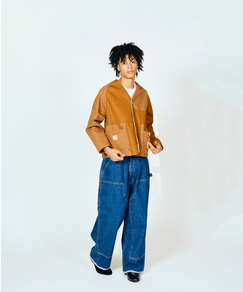 THRIFTY LOOK(スリフティールック)の「TRIFTY LOOK スリフティルック / US CARHARTT ENGINEERED JACKET(テーラードジャケット・メンズ・ブラウン/ブルー/ブラック・MEDIUM/LARGE)」の11枚目の写真