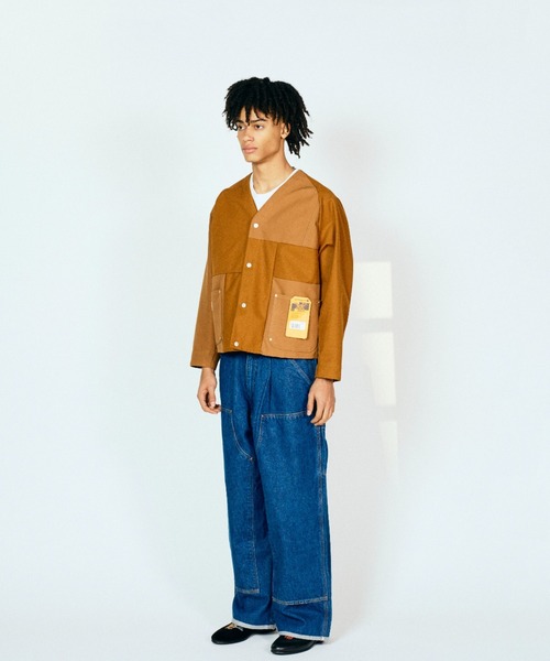 THRIFTY LOOK(スリフティールック)の「TRIFTY LOOK スリフティルック / US CARHARTT ENGINEERED JACKET(テーラードジャケット・メンズ・ブラウン/ブルー/ブラック・MEDIUM/LARGE)」の12枚目の写真
