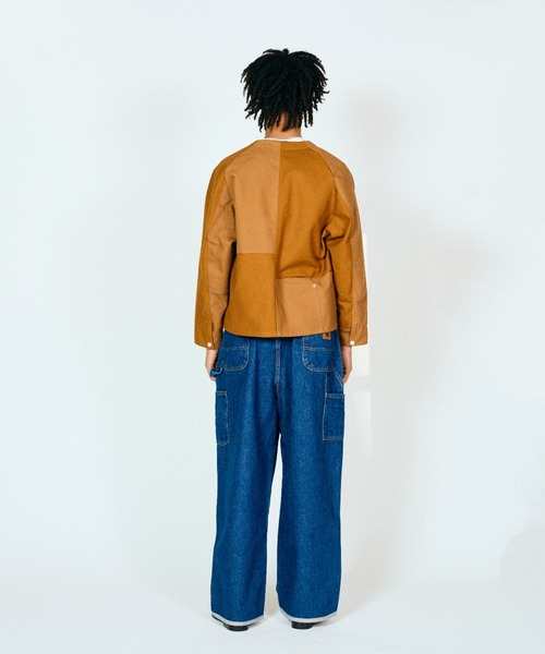 THRIFTY LOOK(スリフティールック)の「TRIFTY LOOK スリフティルック / US CARHARTT ENGINEERED JACKET(テーラードジャケット・メンズ・ブラウン/ブルー/ブラック・MEDIUM/LARGE)」の13枚目の写真