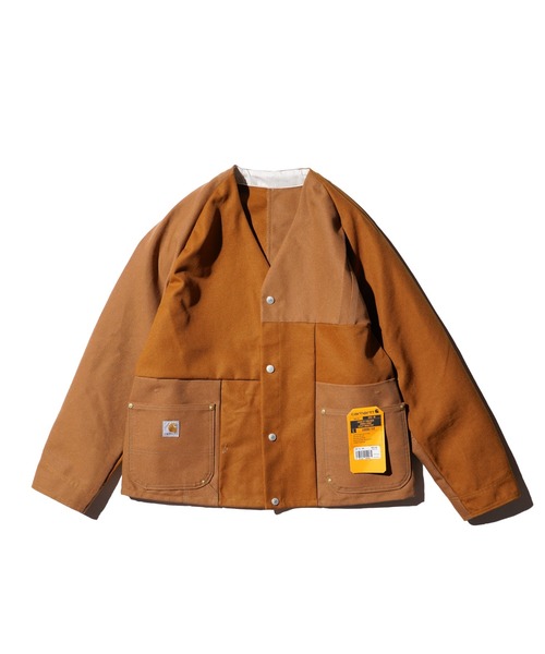 THRIFTY LOOK(スリフティールック)の「TRIFTY LOOK スリフティルック / US CARHARTT ENGINEERED JACKET(テーラードジャケット・メンズ・ブラウン/ブルー/ブラック・MEDIUM/LARGE)」の9枚目の写真