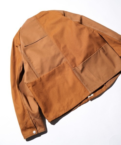 Carhartt(カーハート)の「TRIFTY LOOK スリフティルック / US CARHARTT ENGINEERED JACKET(テーラードジャケット・メンズ・ブラウン/ブルー/ブラック/ナチュラル・MEDIUM/LARGE)」の15枚目の写真