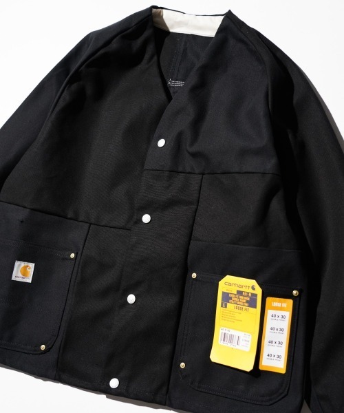 Carhartt(カーハート)の「TRIFTY LOOK スリフティルック / US CARHARTT ENGINEERED JACKET(テーラードジャケット・メンズ・ブラウン/ブルー/ブラック/ナチュラル・MEDIUM/LARGE)」の21枚目の写真