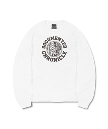 CHRONICLE LONG SLEEVE TEE (WHITE)