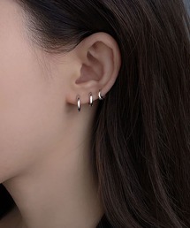 【456819】シンプルフープピアス(RZ)