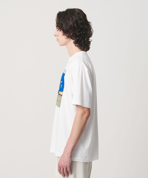BEAUTY&YOUTH UNITED ARROWS(ビューティーアンドユースユナイテッドアローズ)の「【別注】<EIZIN SUZUKI>ALBERT'S BURGER プリント Tシャツ(Tシャツ/カットソー・メンズ・ホワイト・L/XL/S/M)」の5枚目の写真