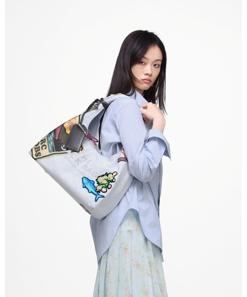 新製品】THE CAMP PATCHWORK DENIM SACK BAG/ザ キャンプ パッチワーク