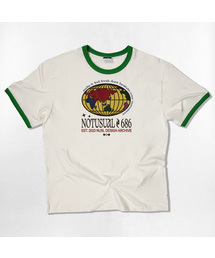 NOTUSUAL（ノットユージュアル）の「カラーリングワールド リンガー 半袖Tシャツ 4色（Tシャツ/カットソー）」