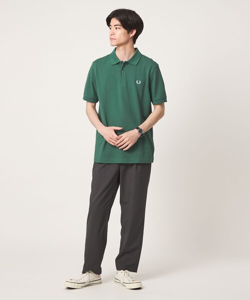 FRED PERRY(フレッドペリー)の「<FRED PERRY> フレッドペリー シャツ 半袖 ポロシャツ(ポロシャツ・メンズ・ケリーグリーン/ダークグレー/ブラック・L/XL/M)」の5枚目の写真