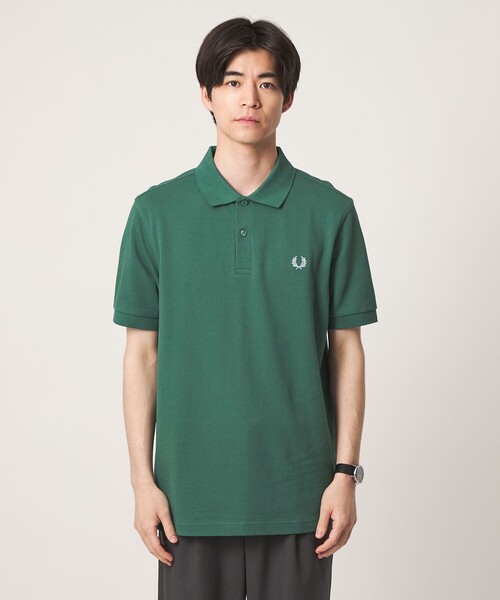 FRED PERRY(フレッドペリー)の「<FRED PERRY> フレッドペリー シャツ 半袖 ポロシャツ(ポロシャツ・メンズ・ケリーグリーン/ダークグレー/ブラック・L/XL/M)」の9枚目の写真