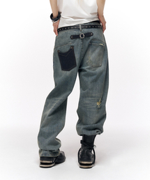 WORN ENGINEERED JEANS BLUE