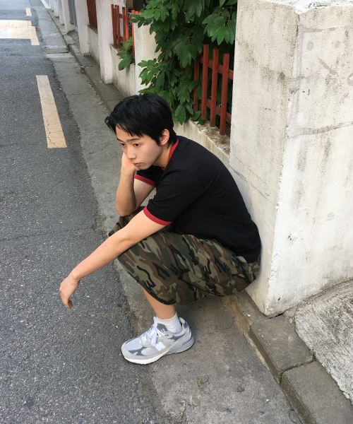 FUZZY SCAN（ファジスキャン）の「カモバミューダパンツチャコール（その他パンツ・レディース・チャコール・ONE SIZE/TWO）」の5枚目の写真