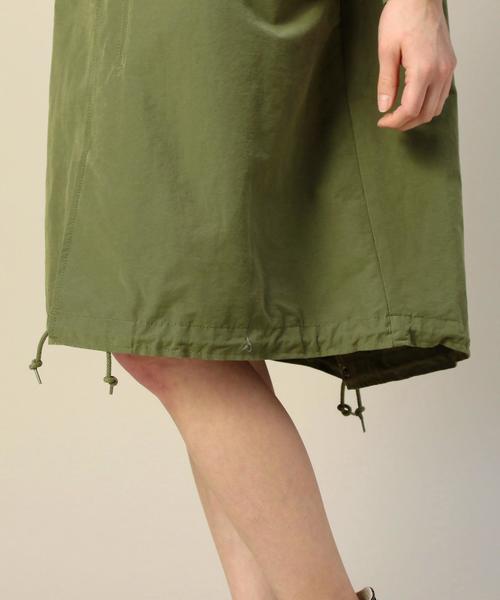 BEAUTY&YOUTH UNITED ARROWS（ビューティーアンドユースユナイテッドアローズ）の「BY コットンナイロン モッズコート◆（モッズコート・レディース・ベージュ/オリーブ・MEDIUM/SMALL）」の15枚目の写真