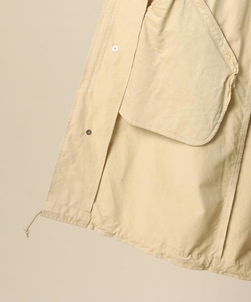 BEAUTY&YOUTH UNITED ARROWS（ビューティーアンドユースユナイテッドアローズ）の「BY コットンナイロン モッズコート◆（モッズコート・レディース・ベージュ/オリーブ・MEDIUM/SMALL）」の3枚目の写真