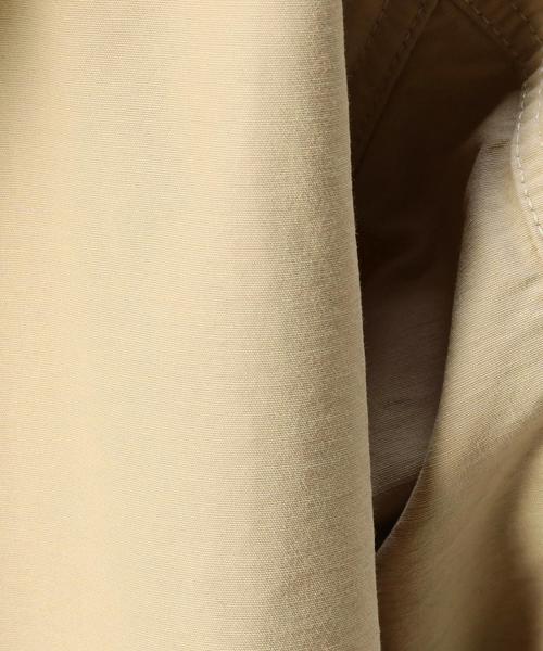 BEAUTY&YOUTH UNITED ARROWS（ビューティーアンドユースユナイテッドアローズ）の「BY コットンナイロン モッズコート◆（モッズコート・レディース・ベージュ/オリーブ・MEDIUM/SMALL）」の4枚目の写真